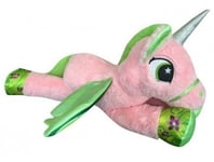 Grande Peluche - Licorne Rose 87Cm Avec Ailes - Animal -Peluche Geante - Enfant