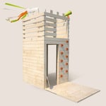 Cabane en bois pour enfants knight