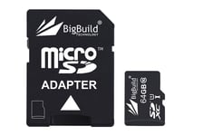 64GB microSD Memory card for Samsung Galaxy A20E, Samsung Galaxy A20 Mobile