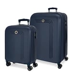 Set de Bagages Rigides 55-70cm Movom Riga Bleu Marine