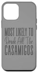 Coque pour iPhone 12 mini Plus susceptible de boire tous les buveurs Casamigos hommes femmes