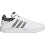 adidas Homme Hoops 3.0 Low Classic Vintage Shoes, Footwear White/Grey Six/Grey Two, 46