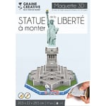 Maquette - Puzzle - 3D - Statue de la liberté - Monument - 37 pièces - Dès 8 ans