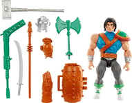 Origins Casey Jones Tortues Du Château Des Ombres Figurine Articulée, Jouet Avec Armure Et Armes, Association Des Maîtres De L'univers Et Des Tortues Ninja, Hth16