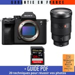 Sony A7 IV + FE 24-70mm f/2.8 GM + 1 SanDisk 128GB Extreme PRO UHS-II SDXC 300 MB/s + Guide PDF ""20 TECHNIQUES POUR RÉUSSIR VOS PHOTOS