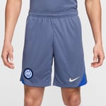 Inter Treningsshorts Dri-FIT Strike - Blå/Blå - Nike, størrelse Medium