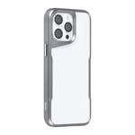 Coque en silicone pour Apple iPhone 15 Pro Max - Gris