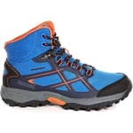 Regatta Kota Mid Junior Waterproof Walking Boots Blue Kids Shoes Offroad Hiking