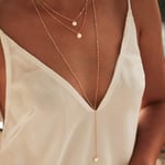 Fashion Flerskiktat Halsband Mynt Hänge Halsband Kedja Berlock Halsband Smycken För Kvinnor Och Flickor