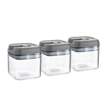 Flip Lock Plastic Food Storage Containers 500ml Pack of 9