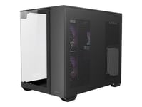 Antec Cx600m Trio Argb, Mini Tower, Pc, Svart, Transparent, Itx, Micro-Itx, Glas, Stål, Härdat Glas, Multi