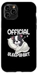 iPhone 11 Pro Official Sleepshirt Boston Terrier Sleepyheads Napping Case