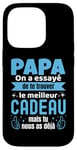 Coque pour iPhone 14 Pro Papa Cadeau Pour La Fete Des Pere Cadeaux Anniversaire Homme