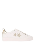 Carvela Galaxy Crystal Star Lace-Up Trainers, Gold