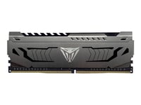 Patriot Extreme Performance Viper Steel - Ddr4 - Modul - 8 Gb - Dimm 288-Pin - 3000 Mhz / Pc4-24000 - Cl16 - 1.35 V - Ej Buffrad - Icke Ecc - Grå Kanonmetall