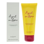 Lanvin A Girl In Capri Body Lotion 100ml For Her Women Femme Brand NEW