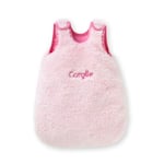 Corolle - Turbulette Peluche Rose, Accessoire, pour Poupon 30cm, dès 18 Mois, 9000111150