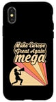 Coque pour iPhone X/XS Pro EU - Make Europe Great Again - Retro - Mega Statement