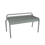 Fermob - Luxembourg Compact Bench - Lapilli Grey - Trädgårdsbänkar - Frédéric Sofia - Grå