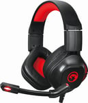 Marvo Ma-Hg8929 Gaming Headset med Mic. til PC og PS4. Sort/Rød Headset