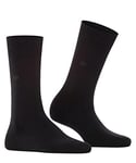 Burlington Women's Bloomsbury W SO Wool Cotton Plain 1 Pair Socks, Black (Black 3000), 3.5-7