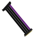 Cooler Master MasterAccessory Câble élévateur PCIe 4.0 x16 300 mm noir, compatible PCIe 4.0, blindé EMI 30 AWG, boîtier de protection en ABS pour carte graphique (MCA-U000C-KPCI40-300)