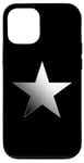 iPhone 12/12 Pro SILVER Retro STAR Distressed Team Sports Case