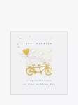 The Proper Mail Company Tandem Bike Wedding Day Card