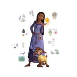 RoomMates Disney Giant Wish Asha & Valentino Repositionable Sticker