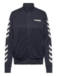 Hummel Hmllegacy Poly Woman Zip Jacket Marinblå