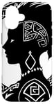 Coque pour iPhone 16 Fantasy Post Punk Celtic Tribal Art Batcave Girl Gothique