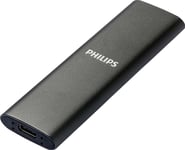 Philips Ultra Speed 250 Gb Grafitfärgad Extern Ssd (Fm25ss031p/00)