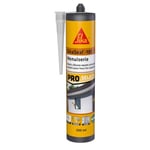 SIKA - Mastic silicone universel - SikaSeal-185 Menuiserie transparent - Joint de construction, menuiserie, vitrerie - Intérieur et extérieur - 300 ml