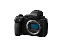 Panasonic Lumix S5IIX, 24,2 MP, 12000 x 8000 pixlar, CMOS, 6K Ultra HD, Pekskärm, Svart