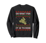 Oh, what fun it is to ride Superbike Ugly Christmas Sweatshirt