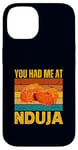 iPhone 14 You Had Me At Nduja Sausage Funny Retro Italian Food Lover Case