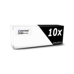 10x Eurotone Toner Black for Canon FX-6 Powerfax L 1000 Approx. 5.000 Pages