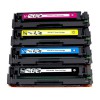 Tonerweb HP Color LaserJet Pro MFP M 377 dw - Tonerkassett, erstatter 410A BK/C/M/Y 4 stk. toner 9.200 sider CF410X + CF411X CF412X CF413X HT-CF41X-4pack 78210