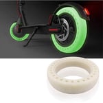 Däck Honeycomb punkteringsfritt Xiaomi M365 Scooter, 2-pack Självlysande