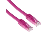 ACT CAT6A UTP 7m Cat6a U/UTP (UTP) rosa nätverkskabel (IB7307)