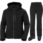 Helly Hansen Valdisere/Legendary skisett, dame, svart