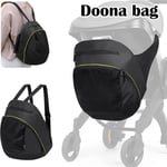 2 In 1 Mommy Storage Bag Black Mom Backpack New Diaper Bag  Doona Stroller