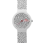 Lacoste Sports Watch Goa White Black Red New In Box Model 2020095 rrp £64.99