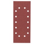 Bosch Accessories Feuille Abrasif pour Ponceuses Orbitales, 14 Trous, 80 Grain, 115mm x 280mm, Lot de 10