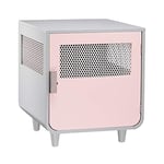 Teamson Pets Petite Cage en Bois pour Chien Staart Radius Couleur Rose Chablis ST-H100032