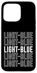 Coque pour iPhone 15 Pro Max Bleu clair