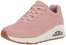 Skechers Femme Uno Stand On Air Femme Chaussures Sneakers, Blush Durabuck, 41 EU