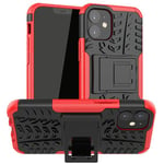 Apple iPhone 12 Mini Heavy Duty Case Red