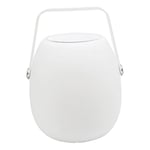 Baladeuse enceinte bluetooth sans fil LED blanc/multicolore dimmable SO PLAY H30cm avec télécommande