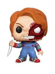 Pop! Movies: Childs Play 3 - Chucky Half Face (Battle Damaged) #798